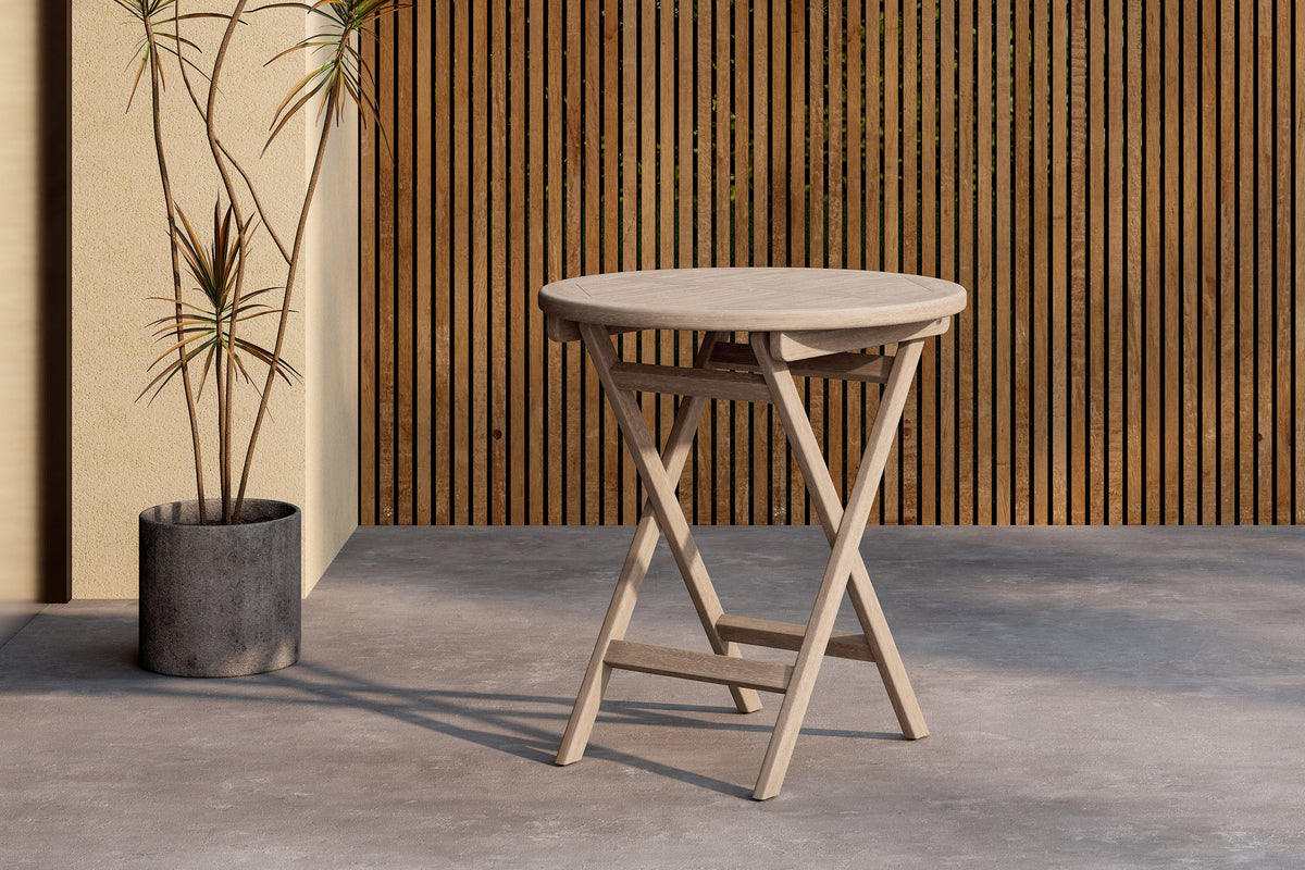 Venture Design Kenya Cafebord ⌀70 Vitputsad