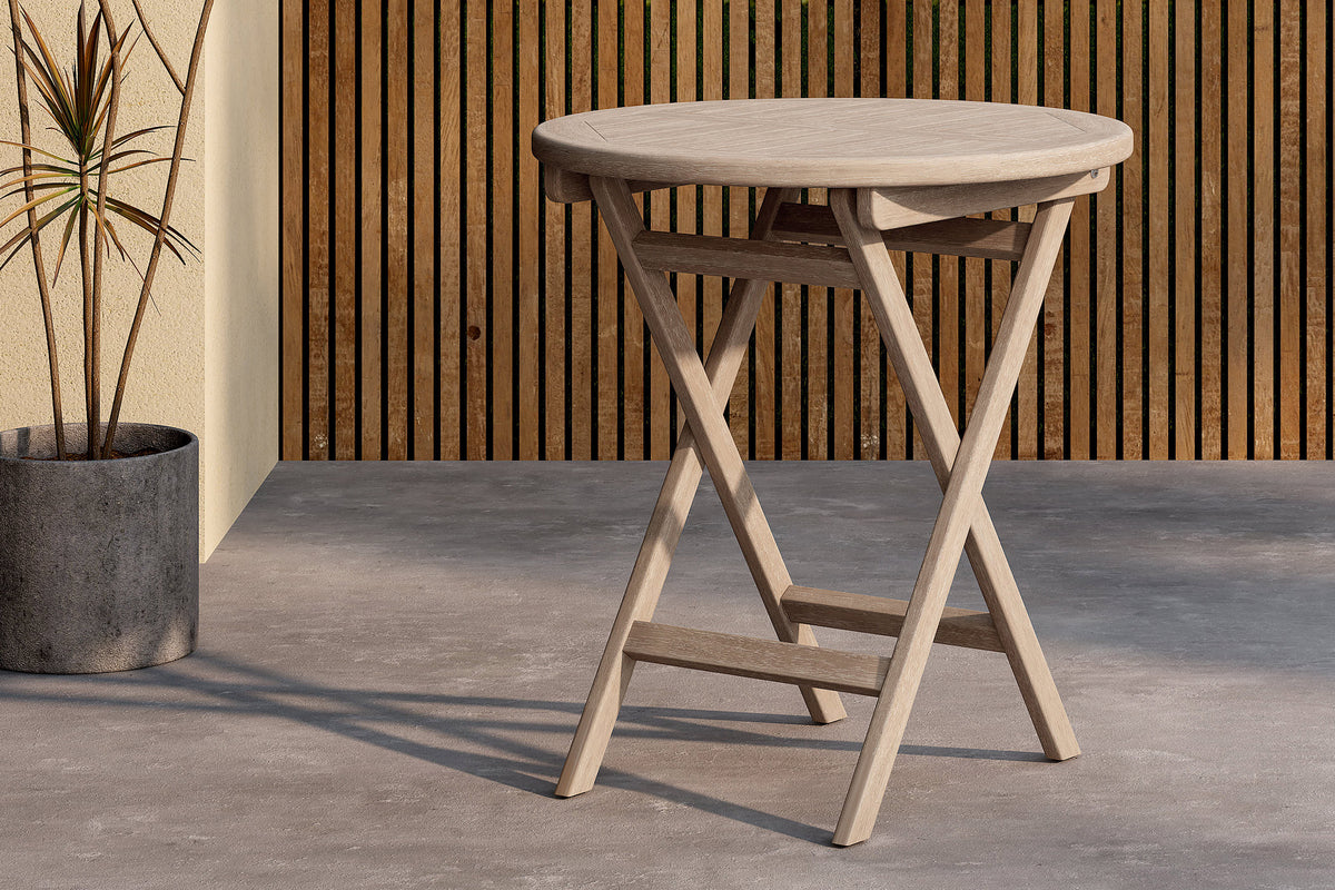 Venture Design Kenya Cafebord ⌀70 Vitputsad