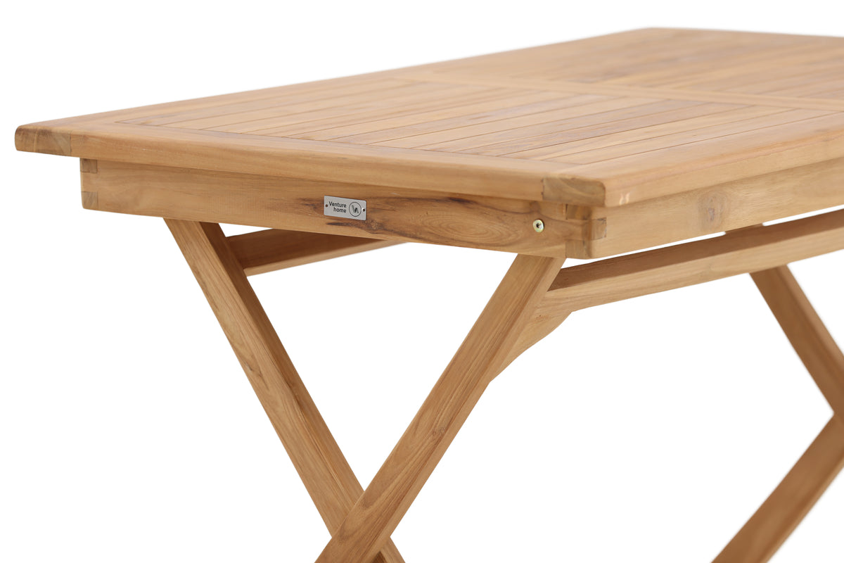 Venture Design Kenya Rektangulära Matbord 120 x 70 Natur