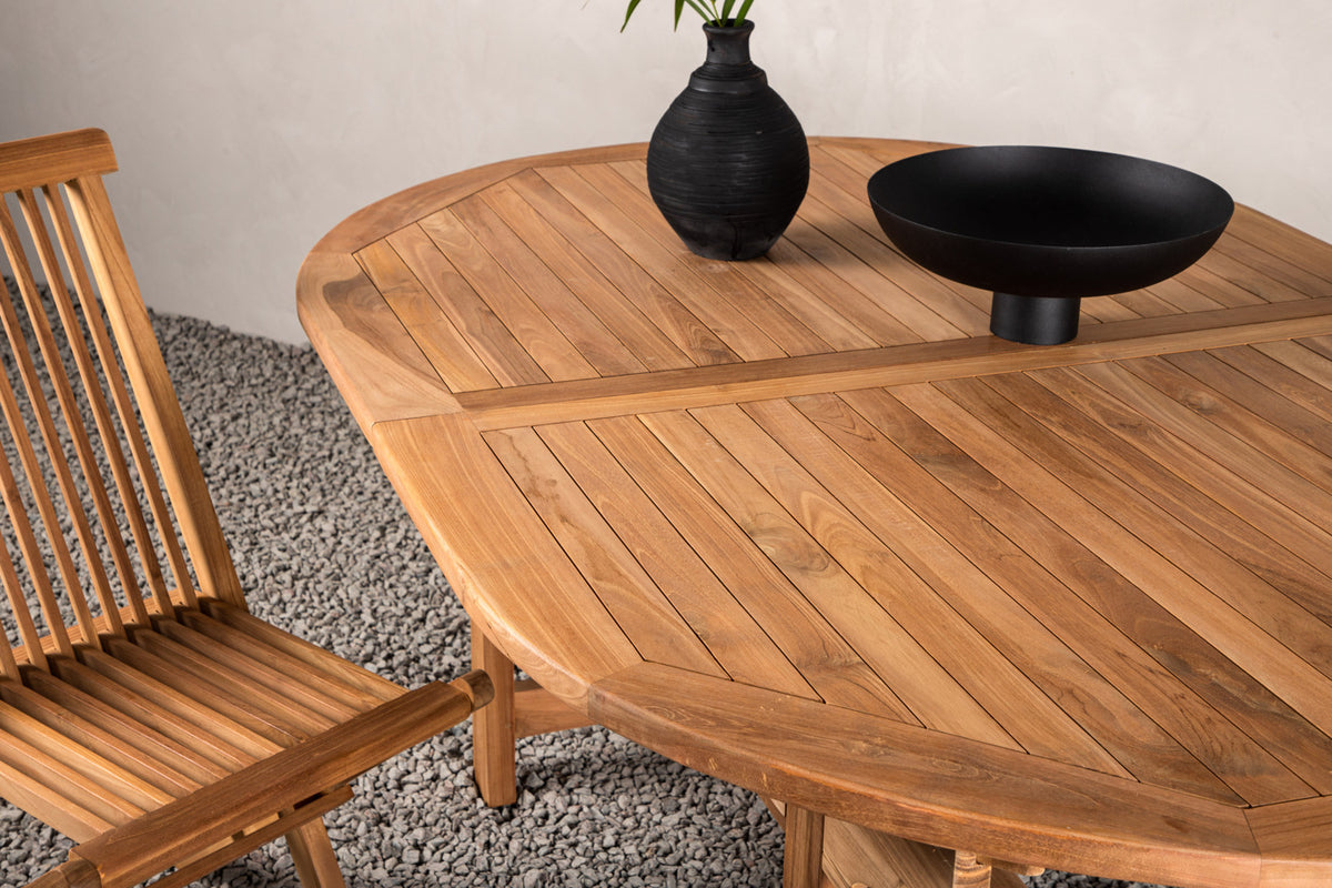 Venture Design Kenya Ovala Matbord 180 x 120 Natur
