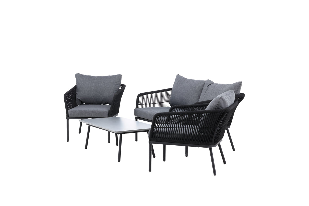 Venture Design Lindos Soffgrupper Grå Svart
