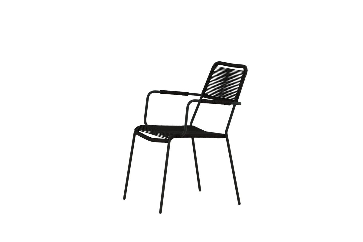 Venture Design Lindos Matstolar 2-pack Svart