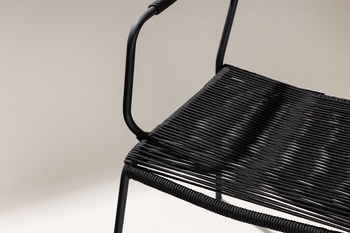 Venture Design Lindos Matstolar 2-pack Svart