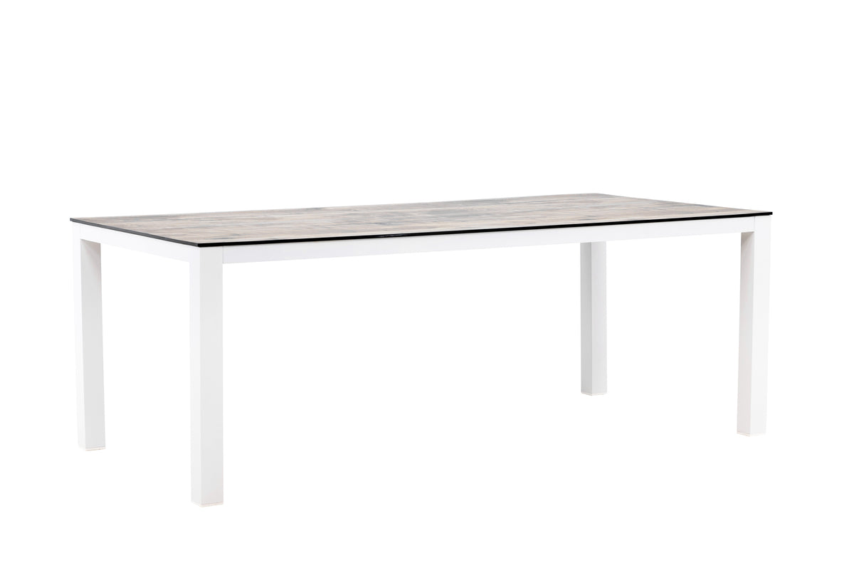 Venture Design Llama Rektangulära Matbord 205 × 100 Grå