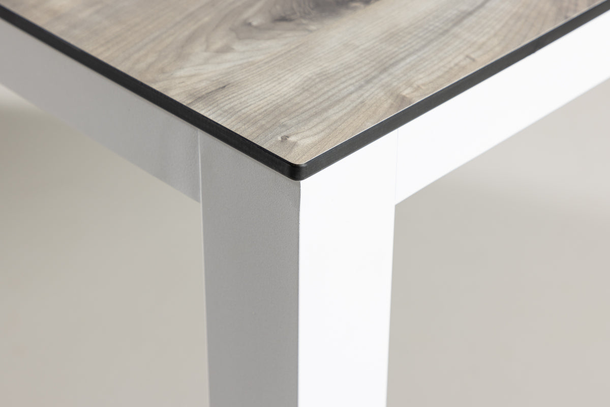 Venture Design Llama Rektangulära Matbord 205 × 100 Grå
