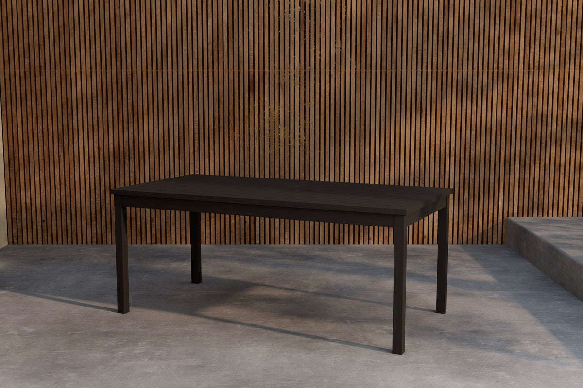 Venture Design Kenya Rektangulära Matbord 180 x 90 Svart