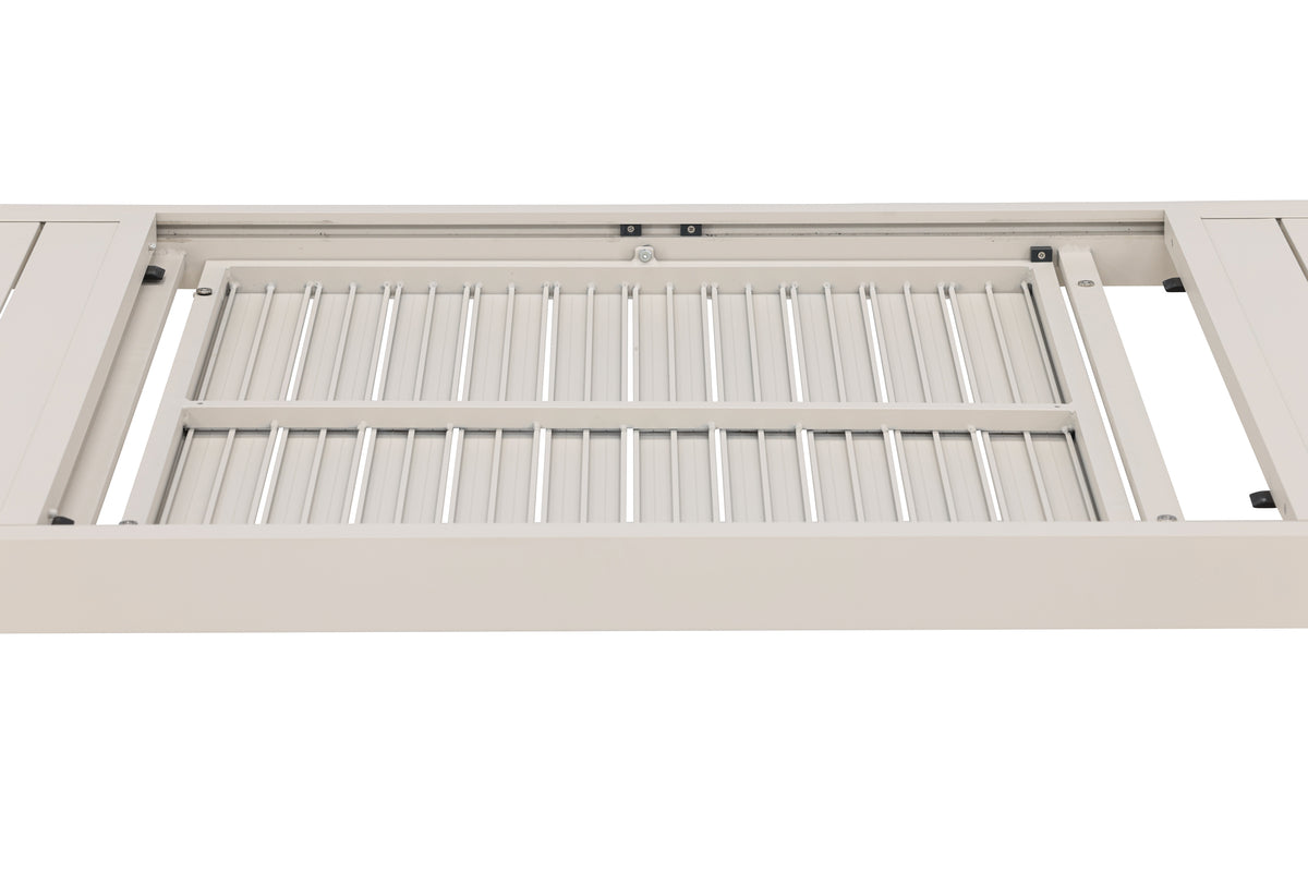 Venture Design Capo Rektangulära Matbord 160/240 x 100 Beige