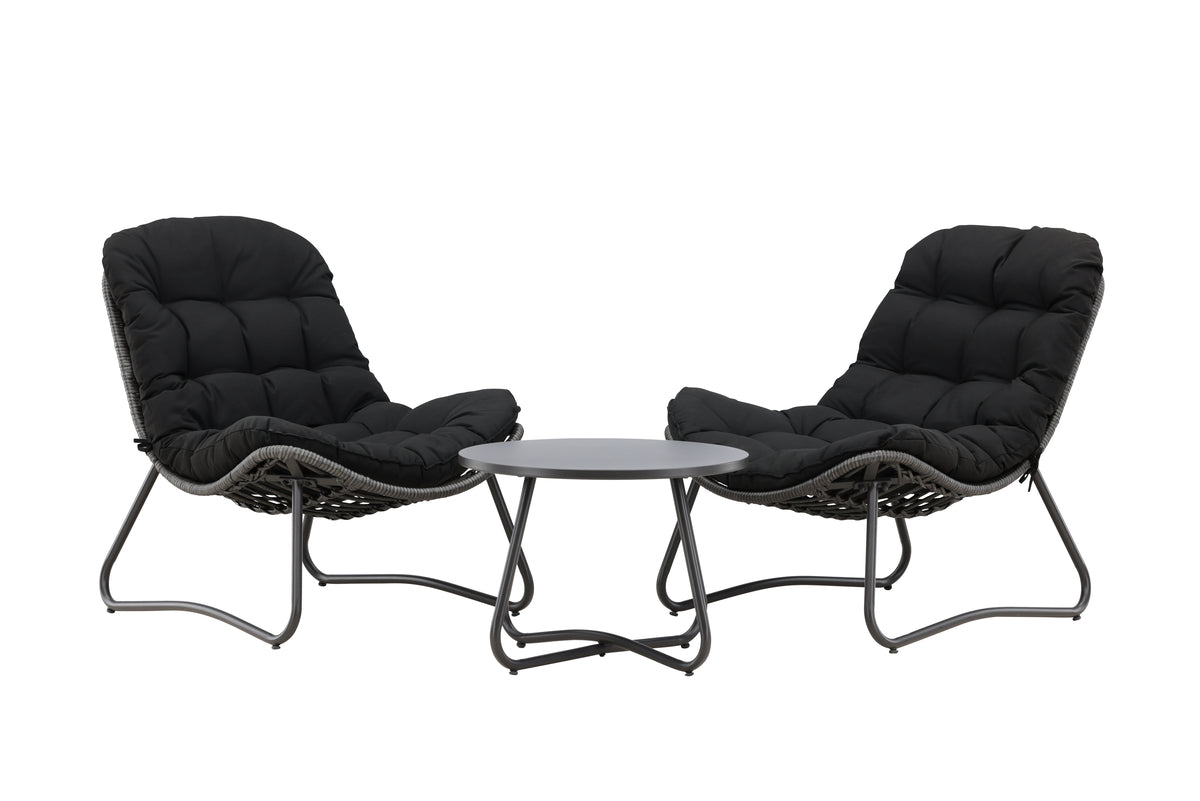 Venture Design Cala Lounge Set Antracit