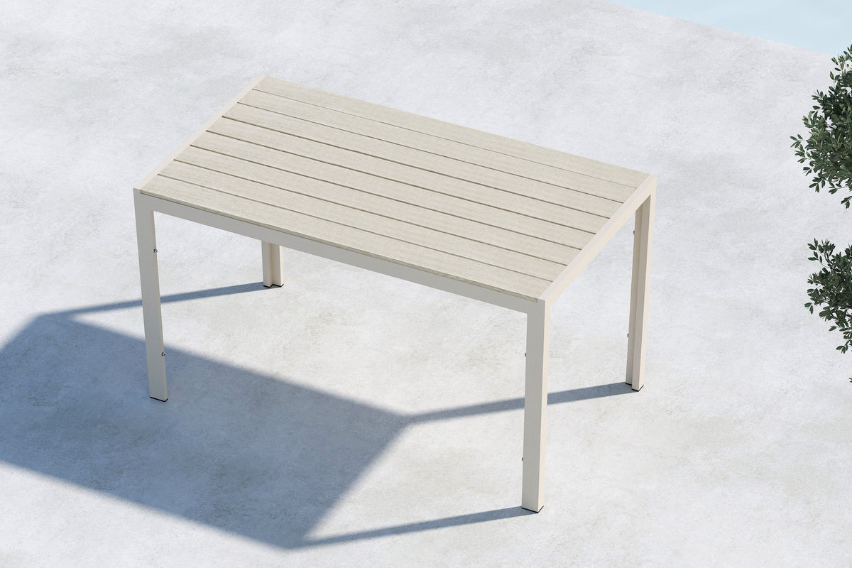 Venture Design Mirko Rektangulära Matbord 140 x 80 Beige