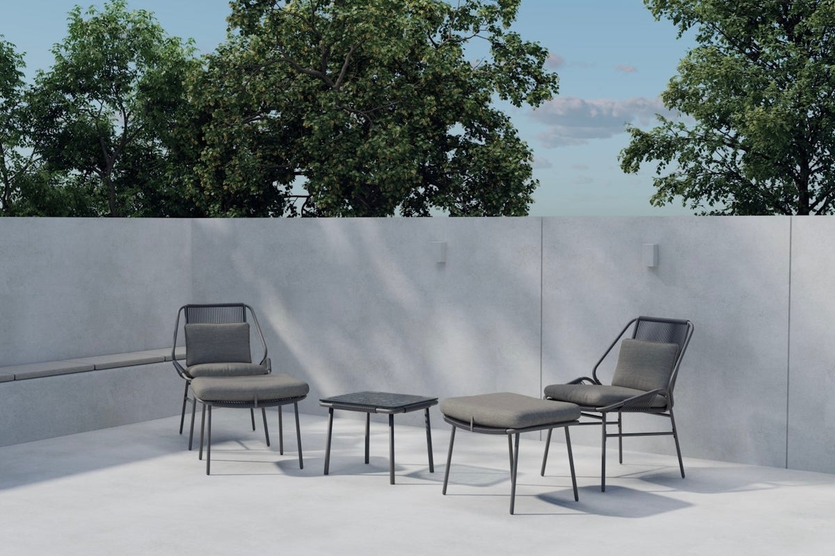 Venture Design Zakynthos Lounge Set Brun