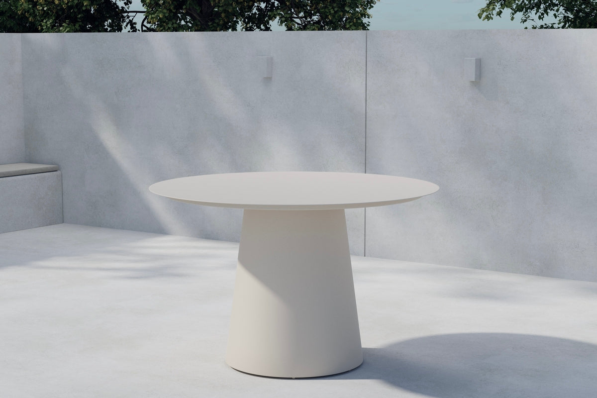 Venture Design Lanzo Runda Matbord Ø120 Beige