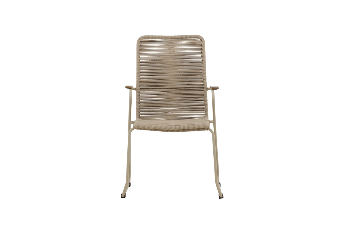 Venture Design Bois Matstolar Beige