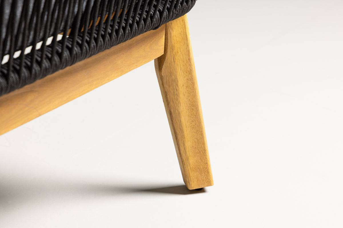 Venture Design Chania Hörngrupper Natur Svart
