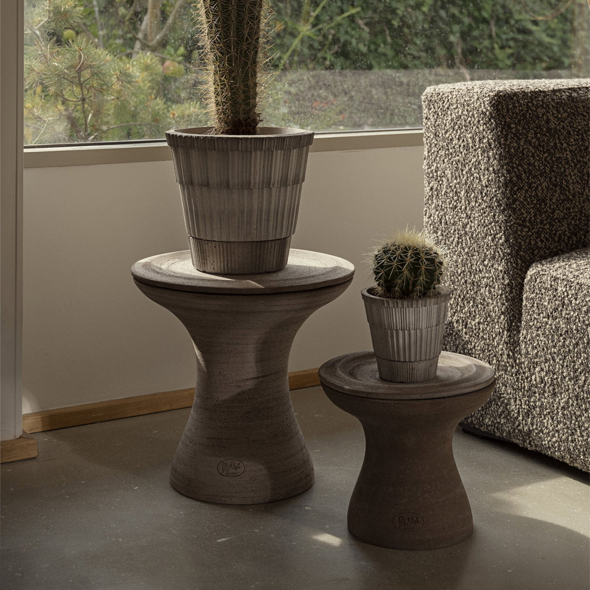 Atlas Pot RAW Grey