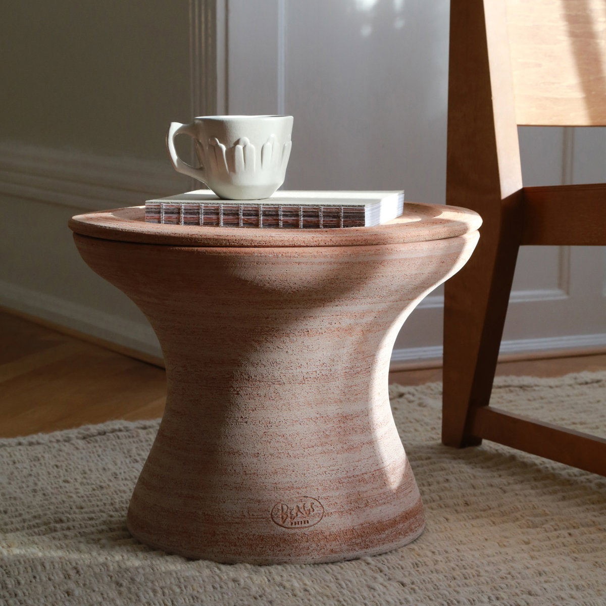 Celeste Pedestal RAW Rosa