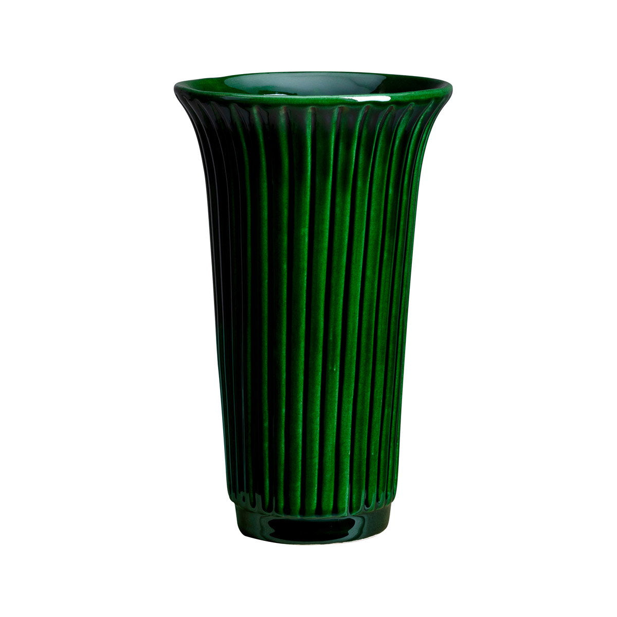 Daisy Vase Emerald Green