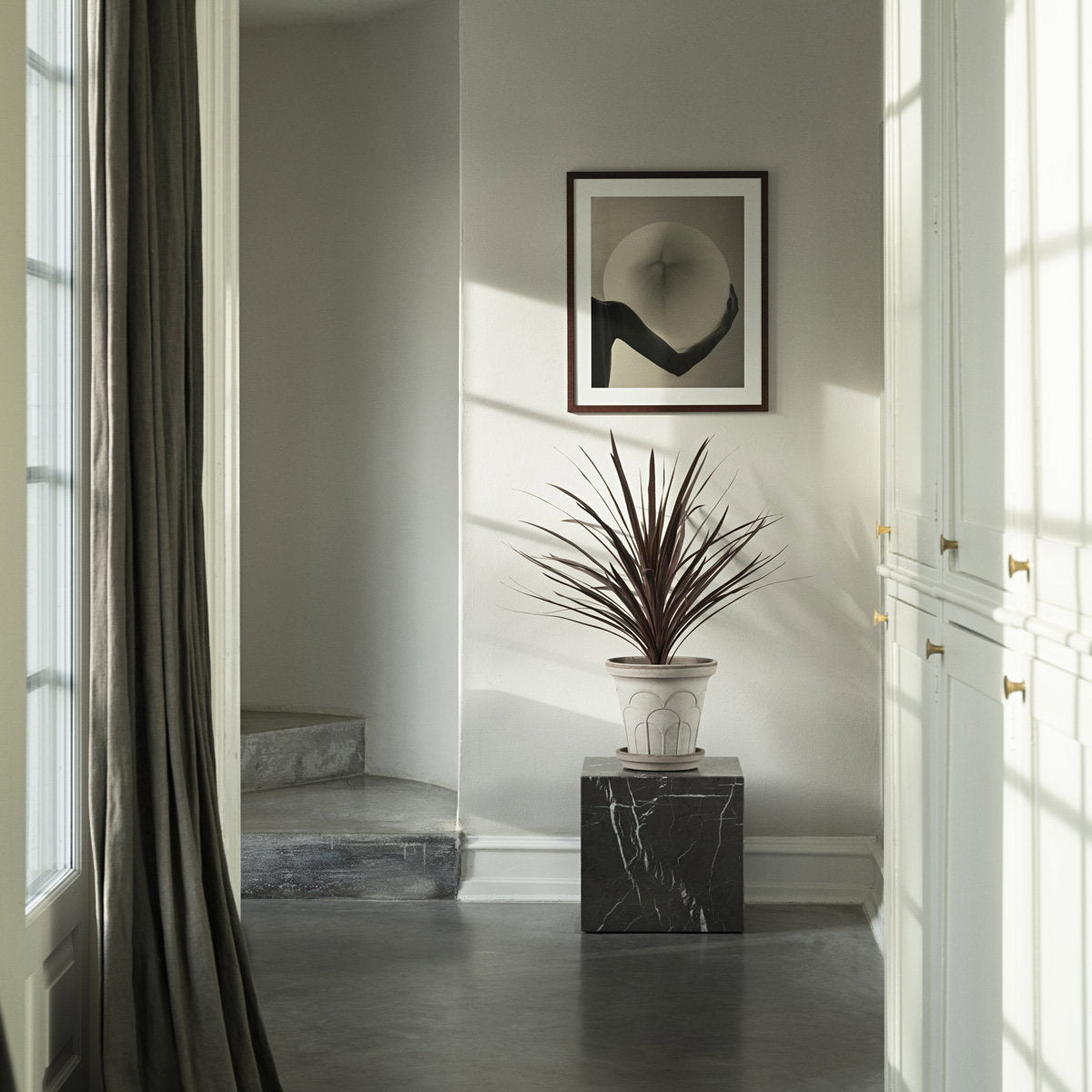 Fleur Pot RAW Grey