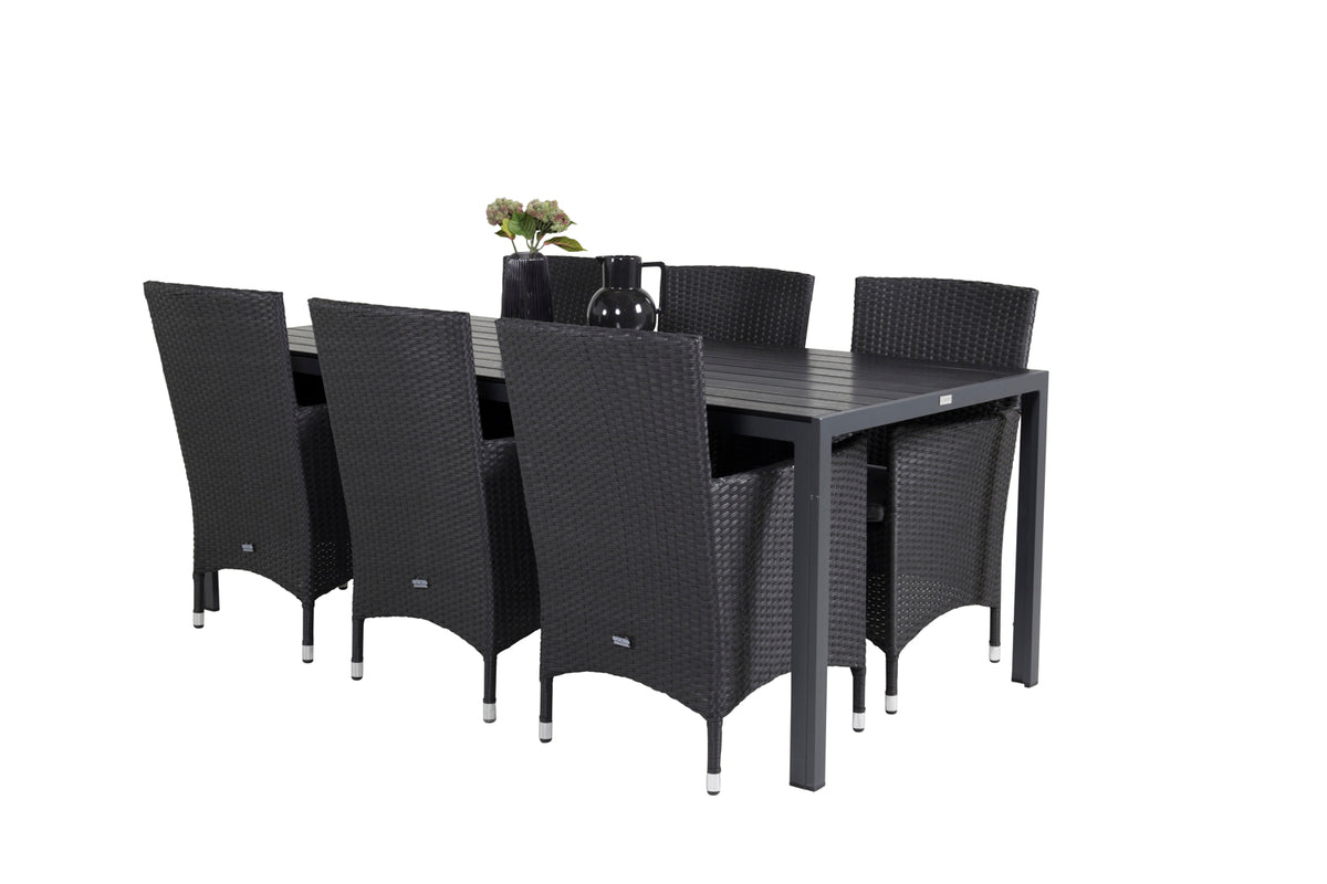 Venture Design Malin & Break Matstolar Svart +