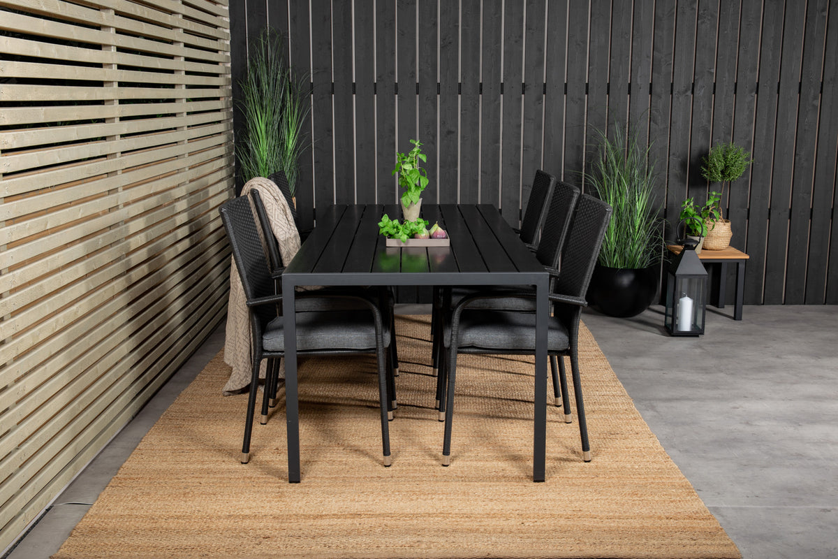 Venture Design Anna & Break Matstolar 2-pack Svart +