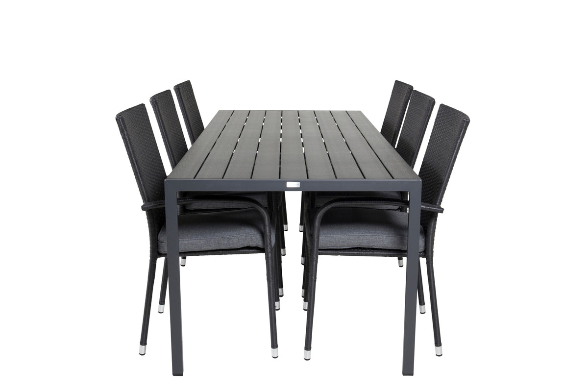 Venture Design Anna & Break Matstolar 2-pack Svart +