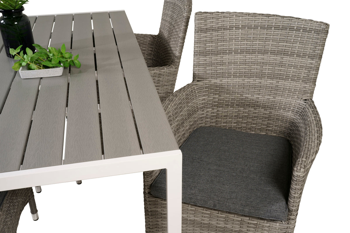 Venture Design Malin & Break Matstolar 2-pack Grå +