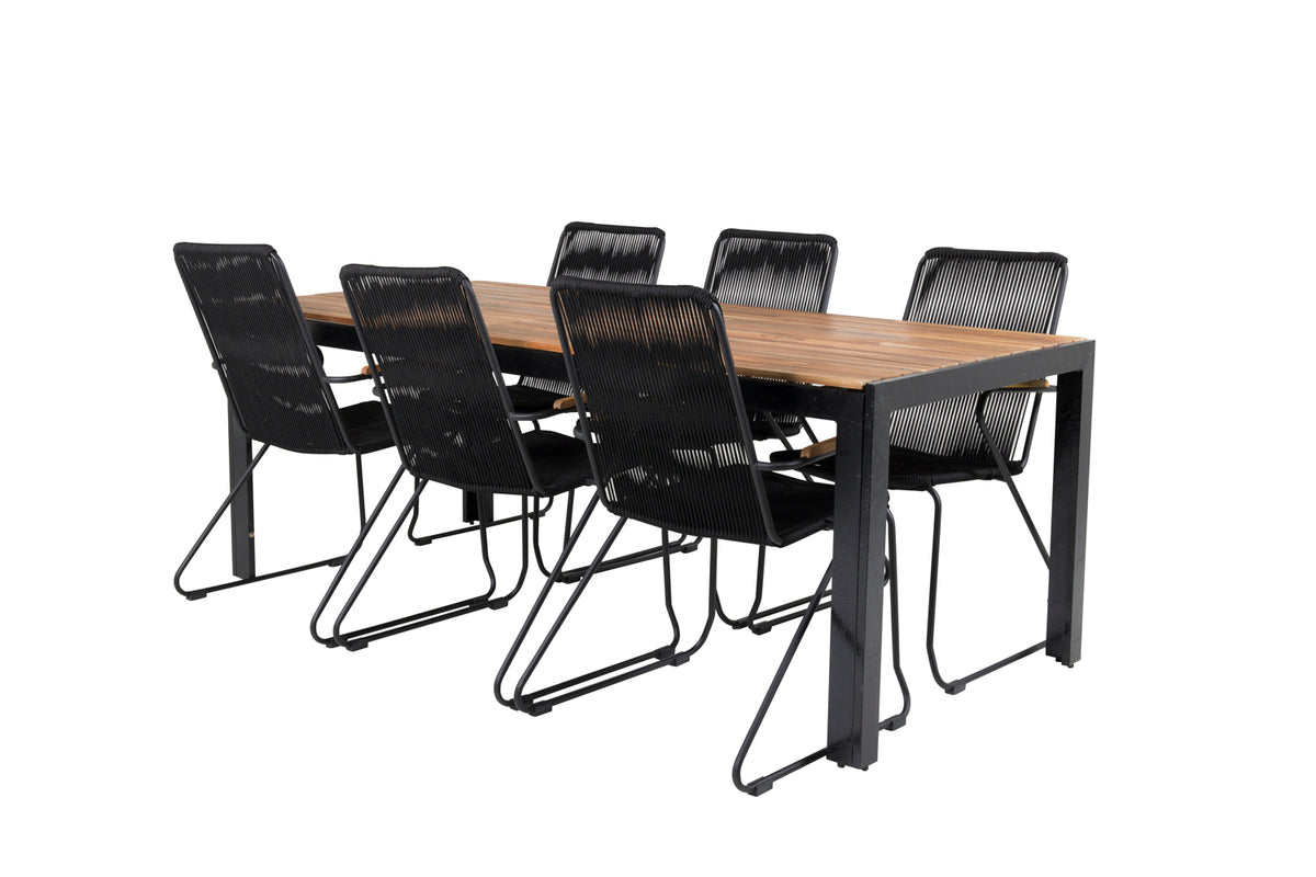 Venture Design Bois, Bois Matgrupper Svart Natur
