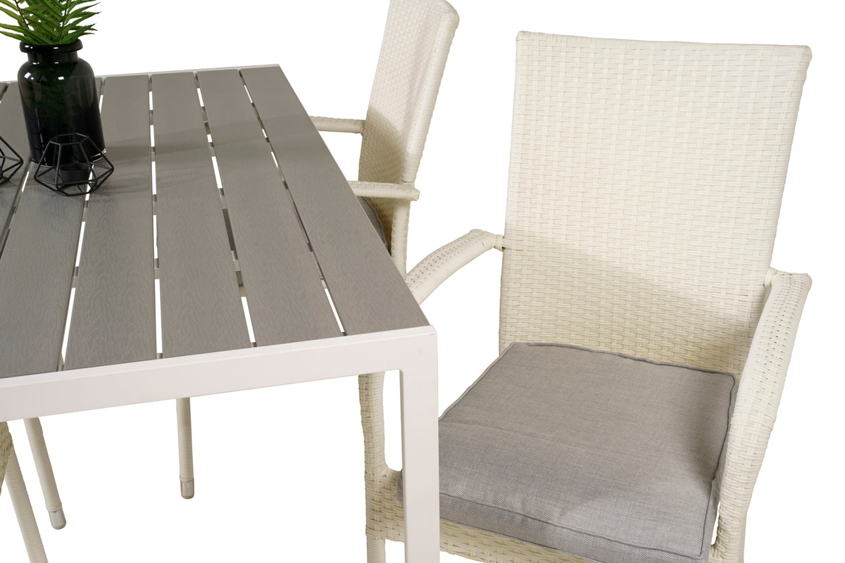 Venture Design Break | Anna Matbord 150x90 + 4 matstolar
