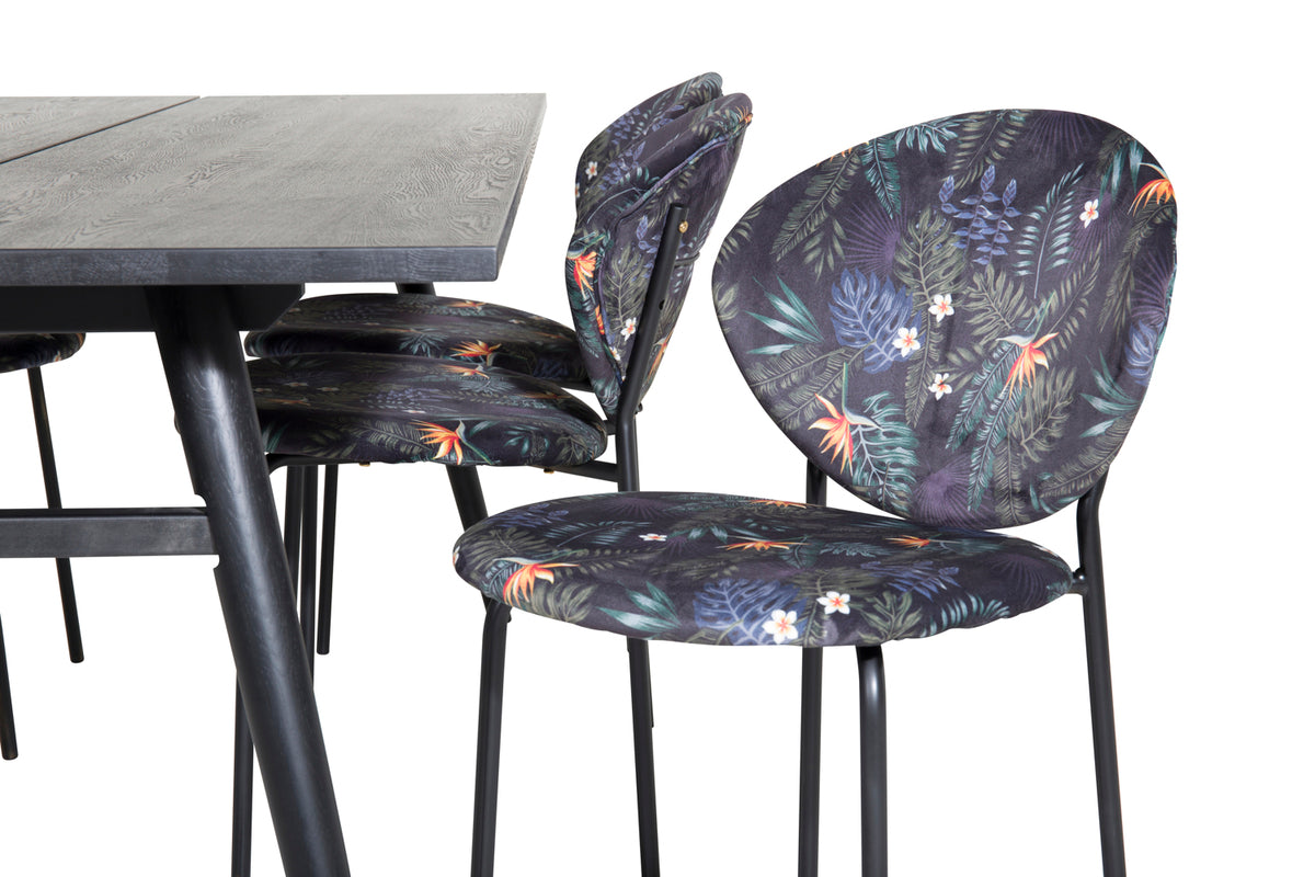 Venture Design Sleek, Vault Rektangulära Matgrupper