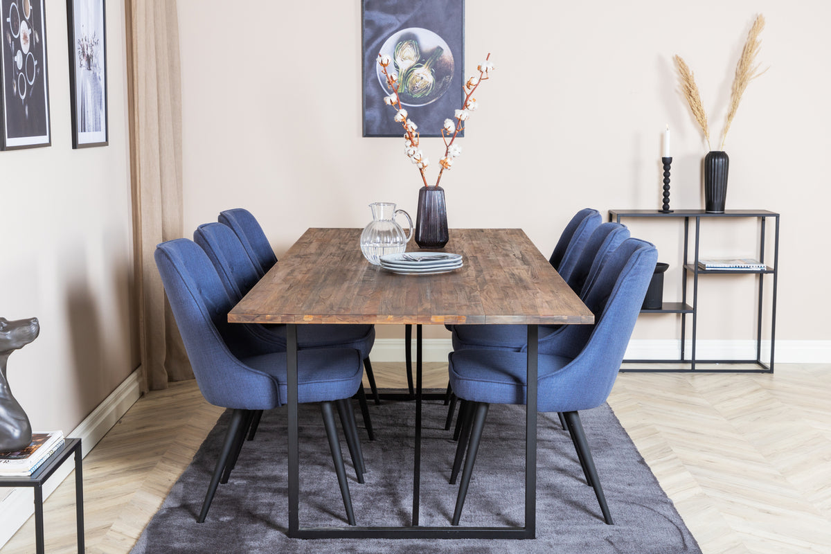 Venture Design Padang,Velvet Deluxe Rektangulära Matgrupper