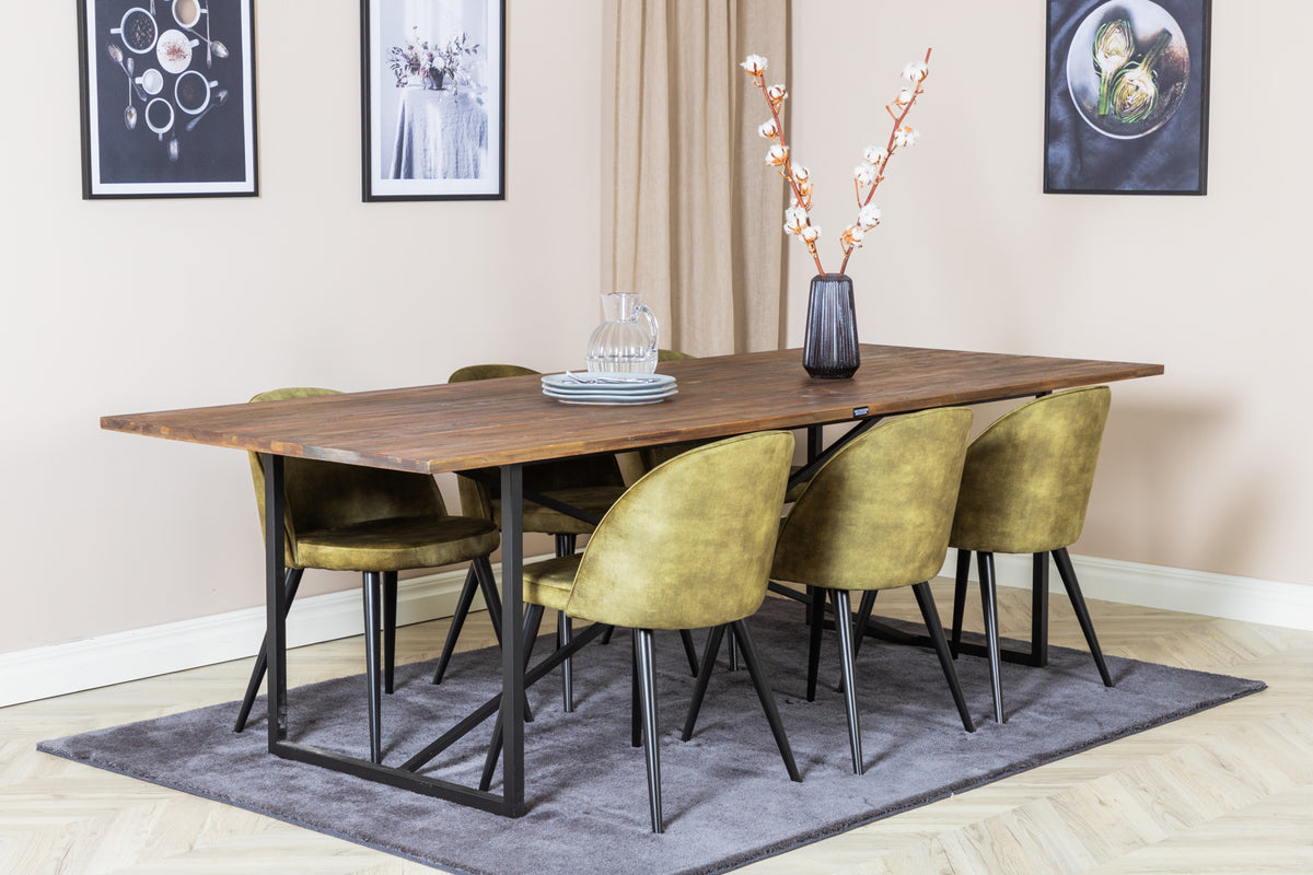 Venture Design Padang,Velvet Rektangulära Matgrupper