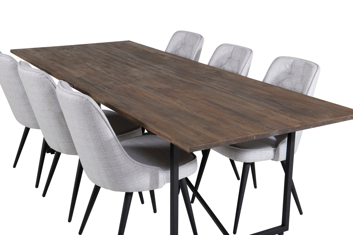 Venture Design Padang,Velvet Deluxe Rektangulära Matgrupper