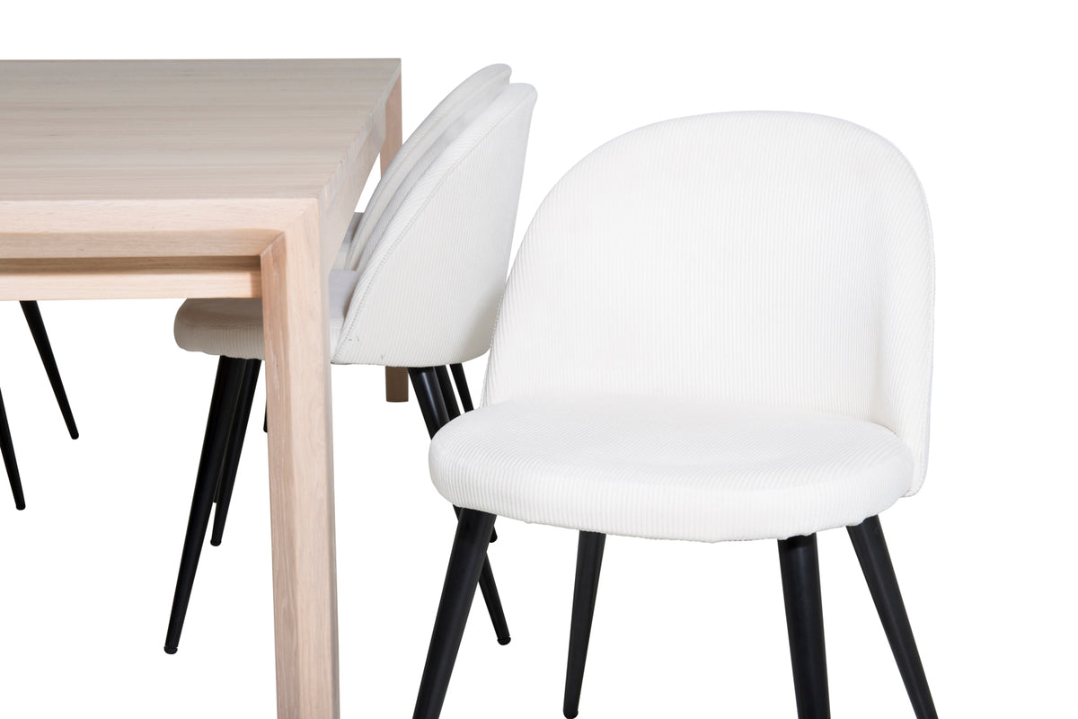 Venture Design Slider, Velvet Rektangulära Matgrupper