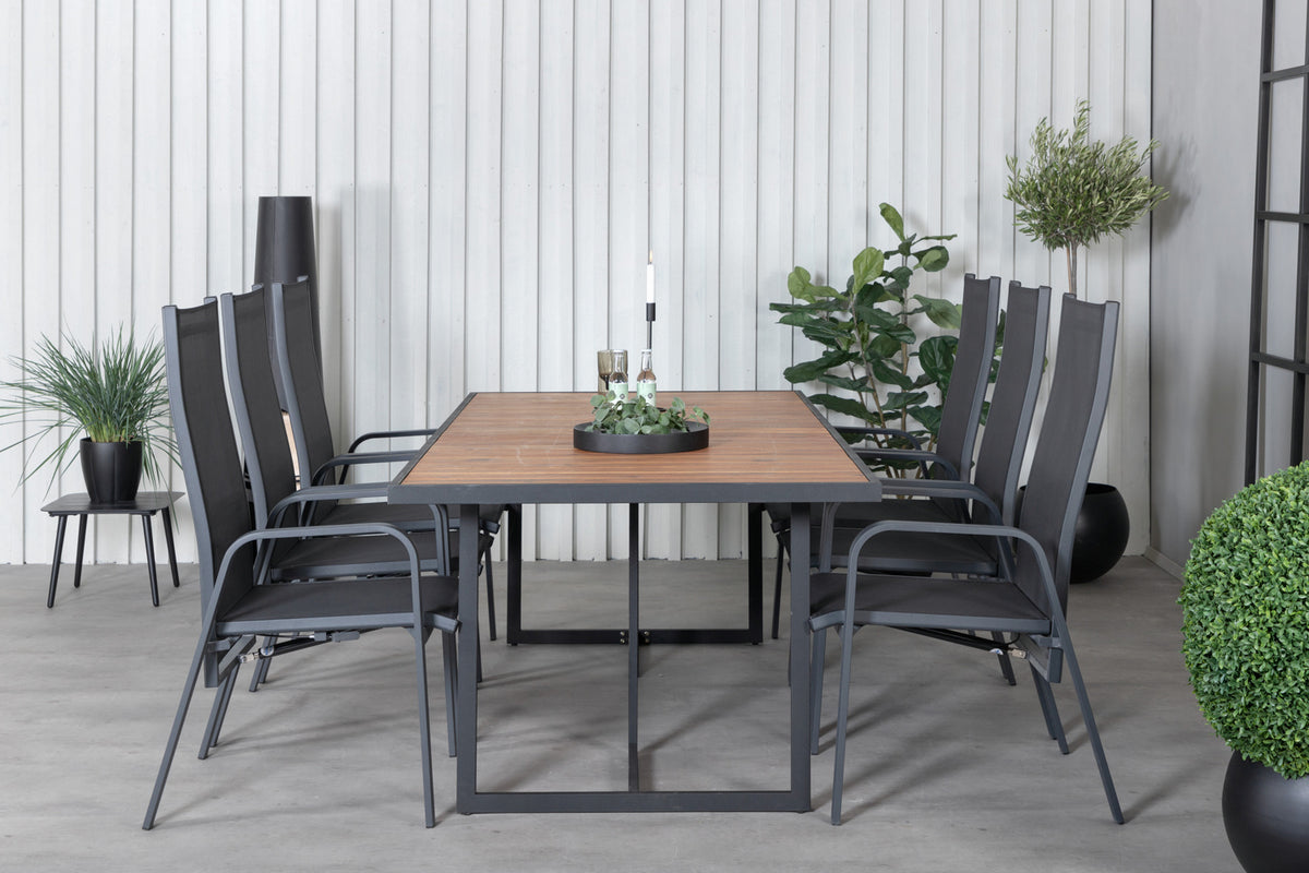 Venture Design Khung, Copacabana Matgrupper Svart Natur