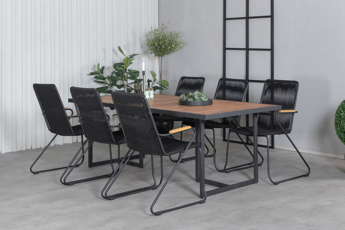 Venture Design Khung, Bois Matgrupper Svart Natur