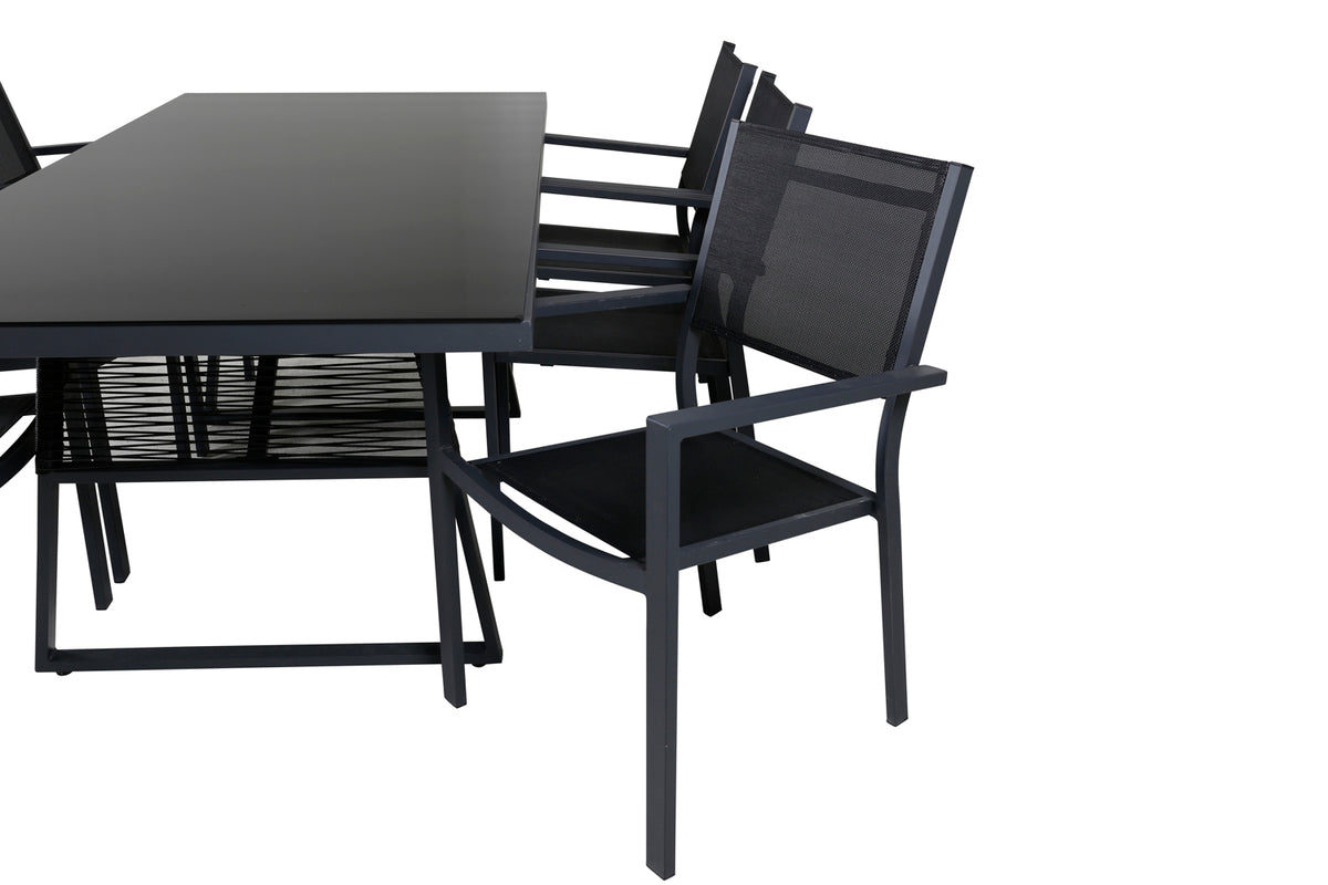 Venture Design Dallas, Copacabana Matgrupper Svart Svart