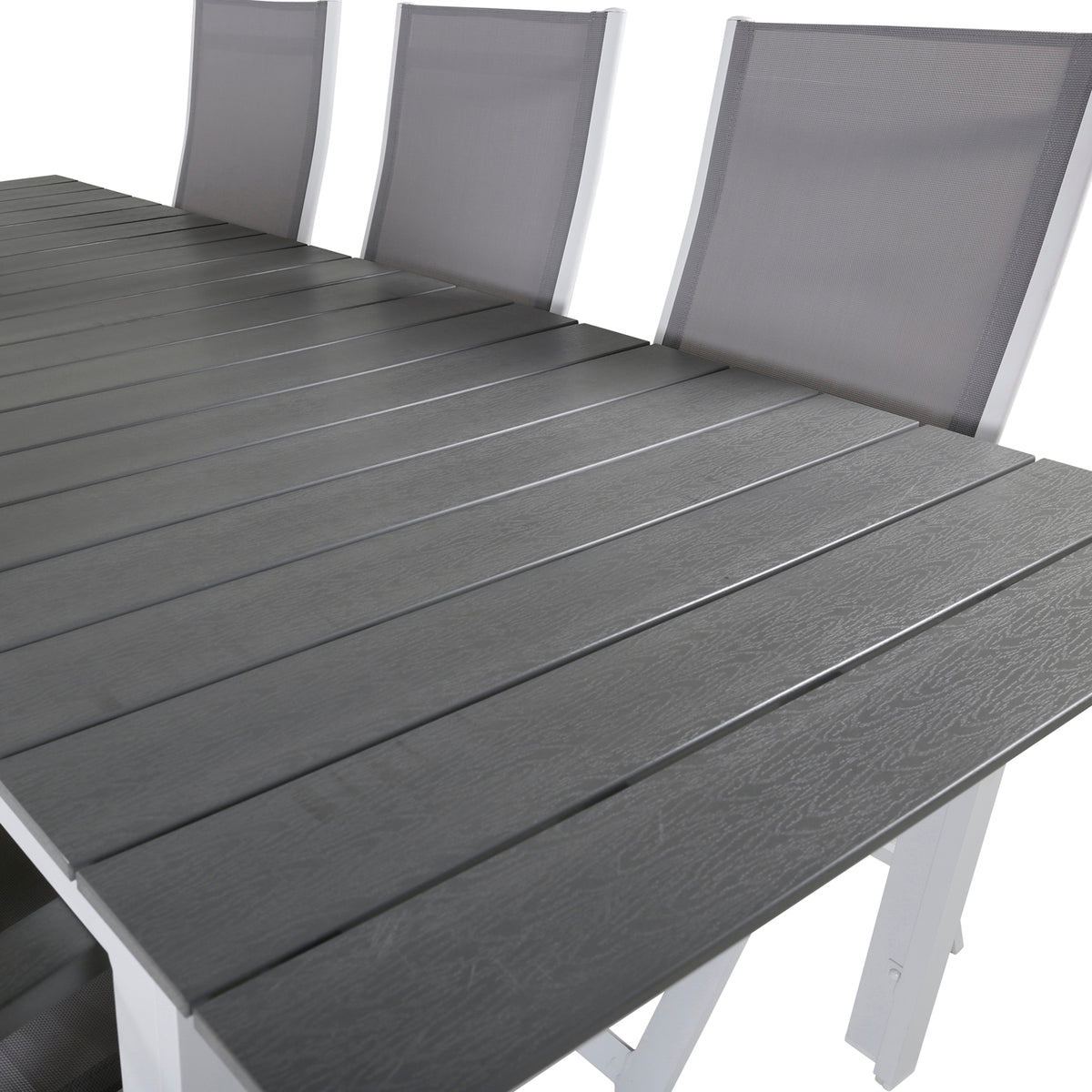 Venture Design Albany & Levels Positionsstolar Grå + Matbord 229x100x75