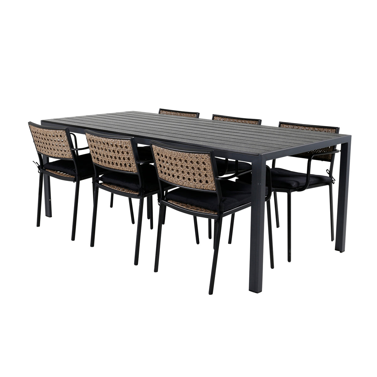Venture Design Paola & Break Matstolar 4-pack Natur +