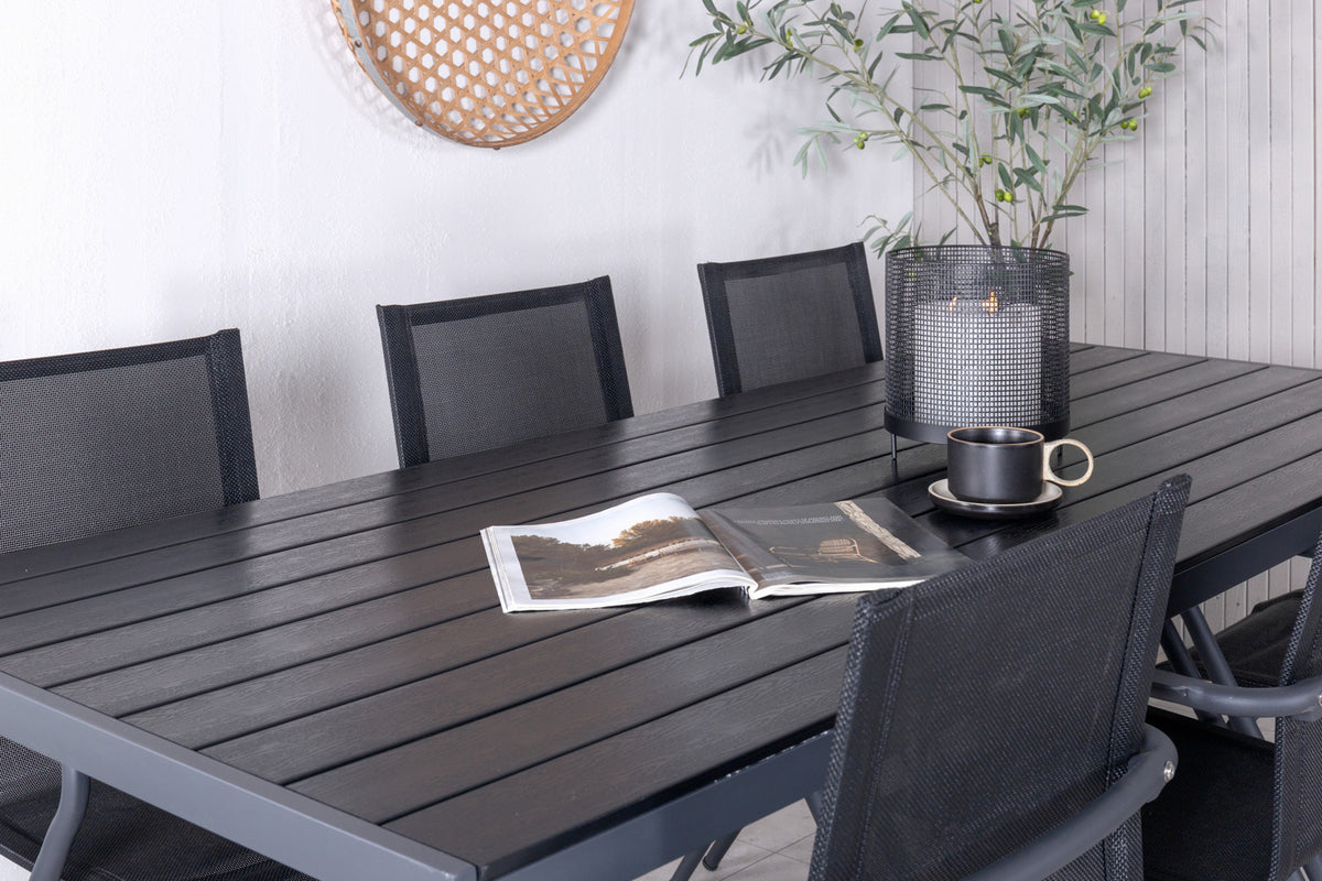 Venture Design Alina & Break Matstolar 6-pack Svart +