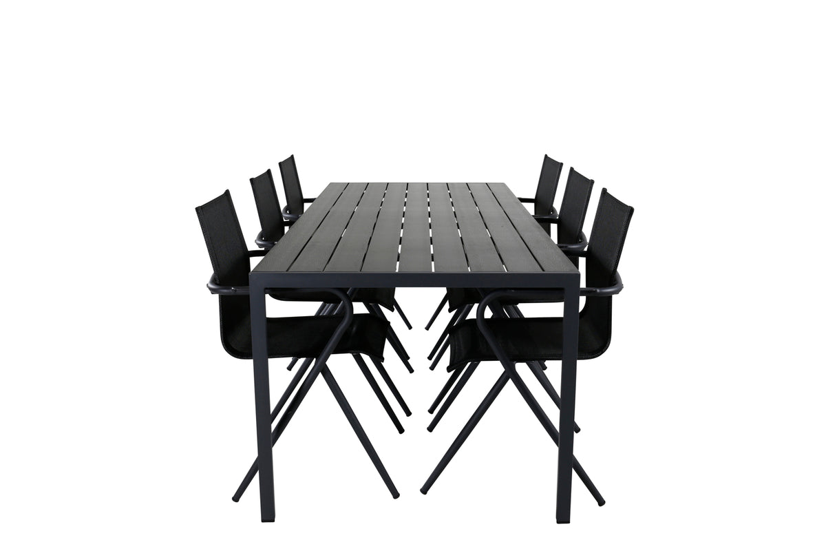 Venture Design Alina & Break Matstolar 6-pack Svart +
