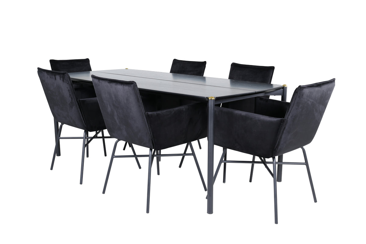 Venture Design Pelle, Petra Rektangulära Matgrupper