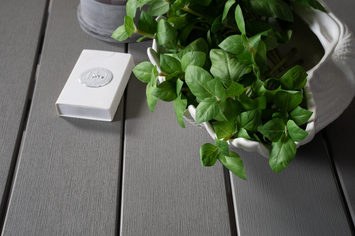 Venture Design Copacabana & Parma Reclinerstolar Grå + Runda Matbord ø140 Vit