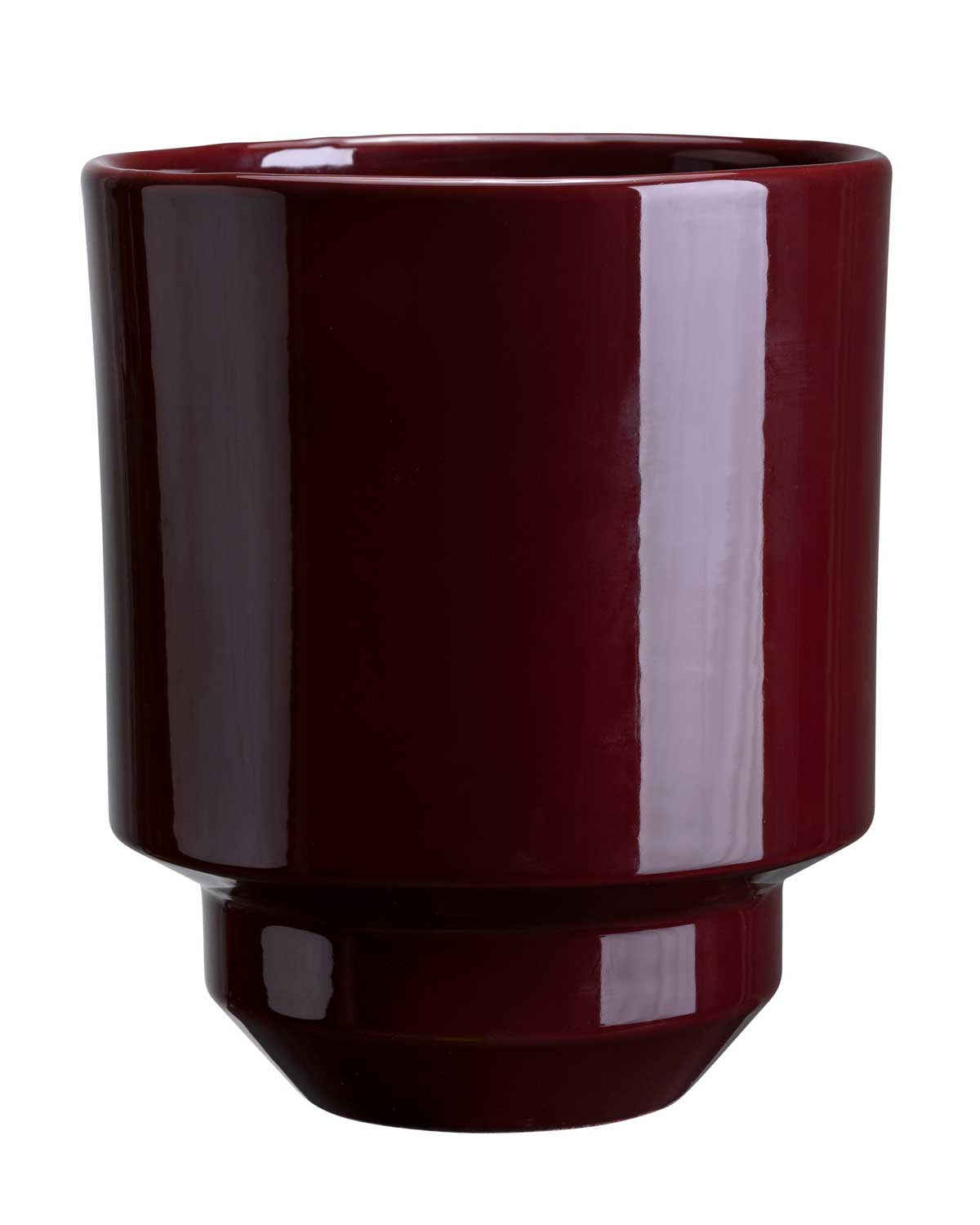 Hoff Pot Deep Burgundy