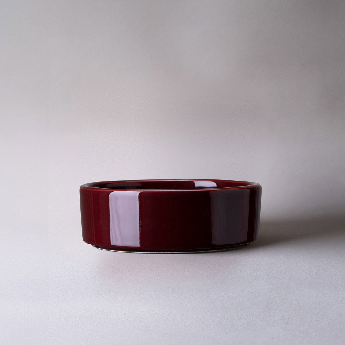 Hoff Saucer Deep Burgundy