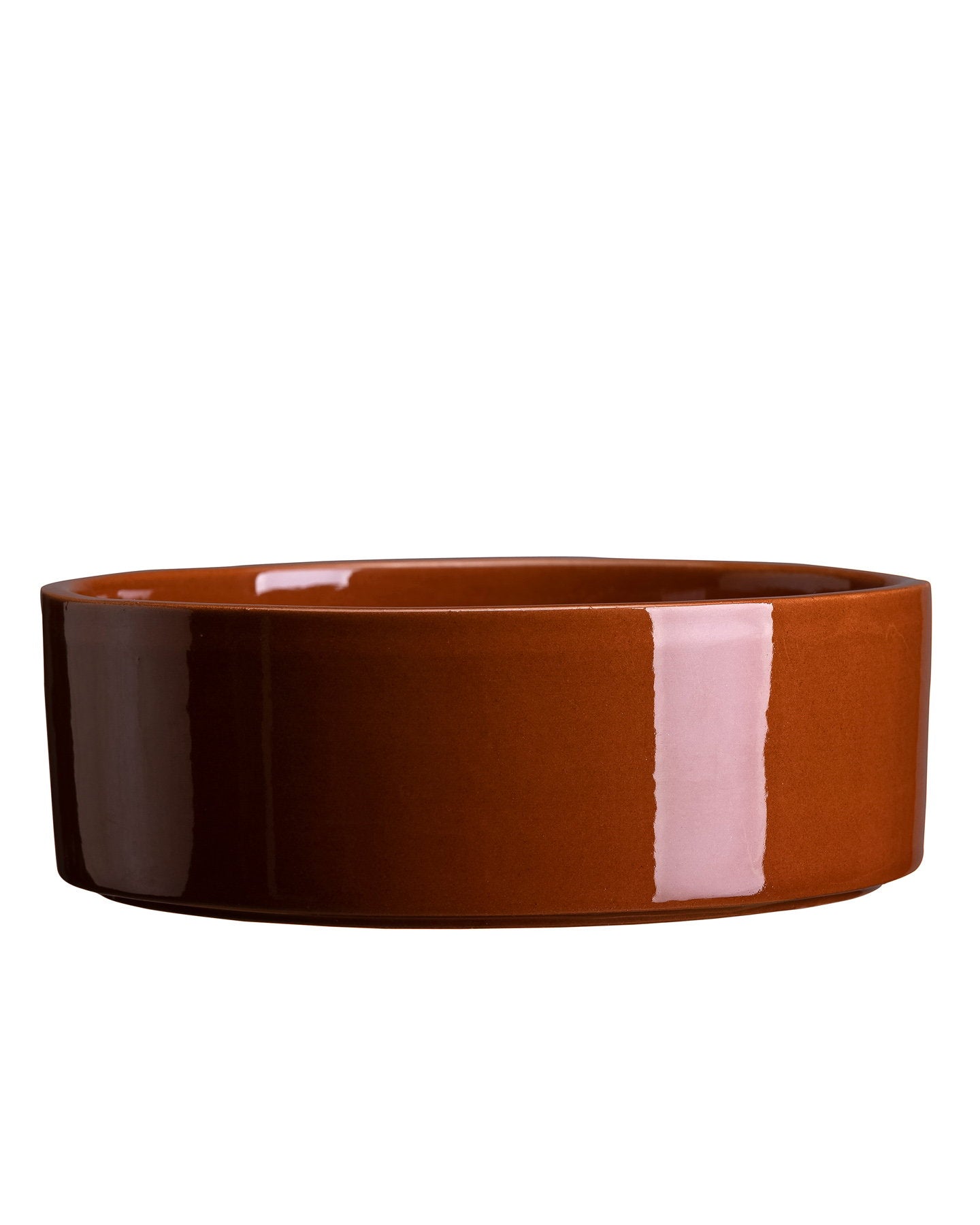 Hoff Saucer Rusty Red