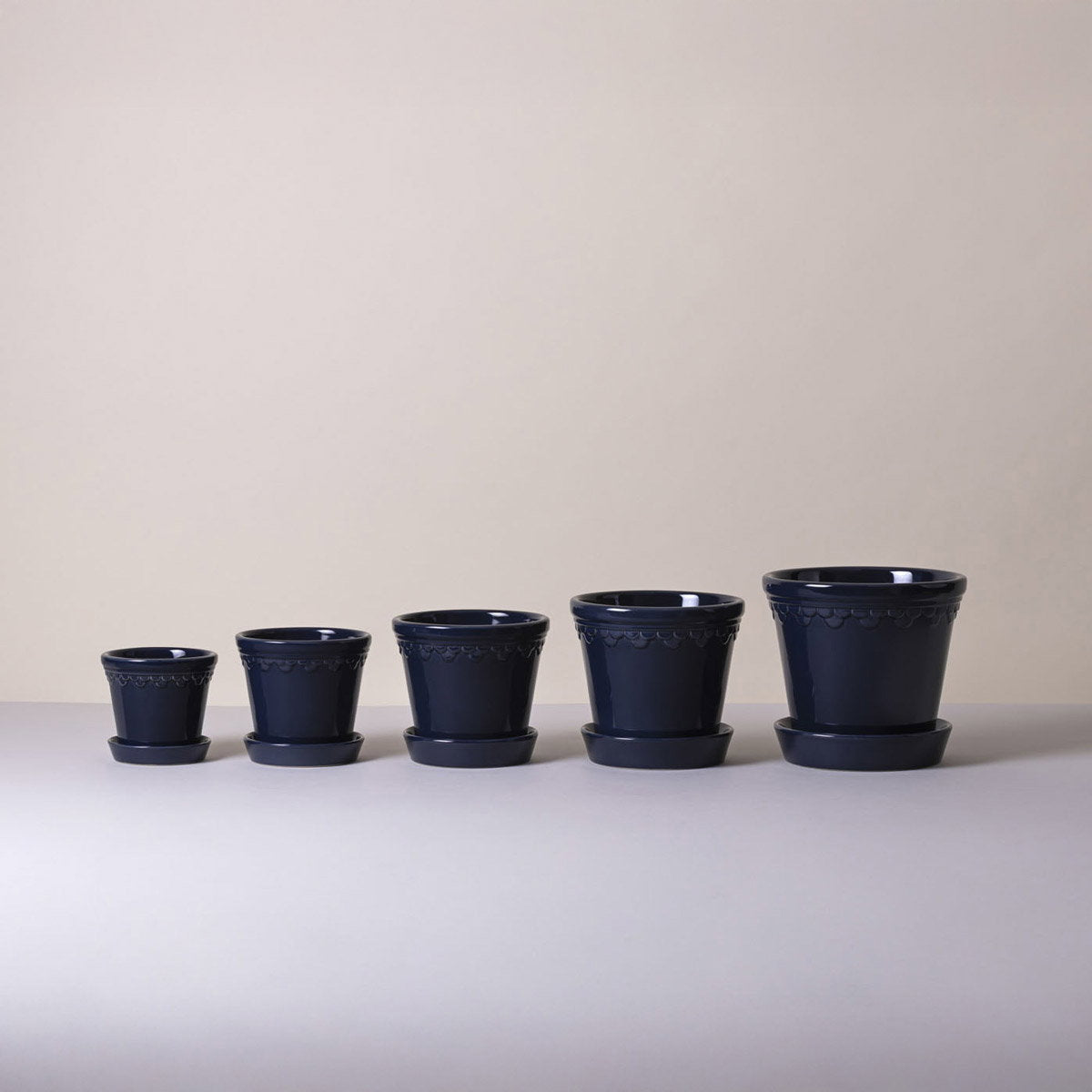 Københavner Pot Sapphire Blue
