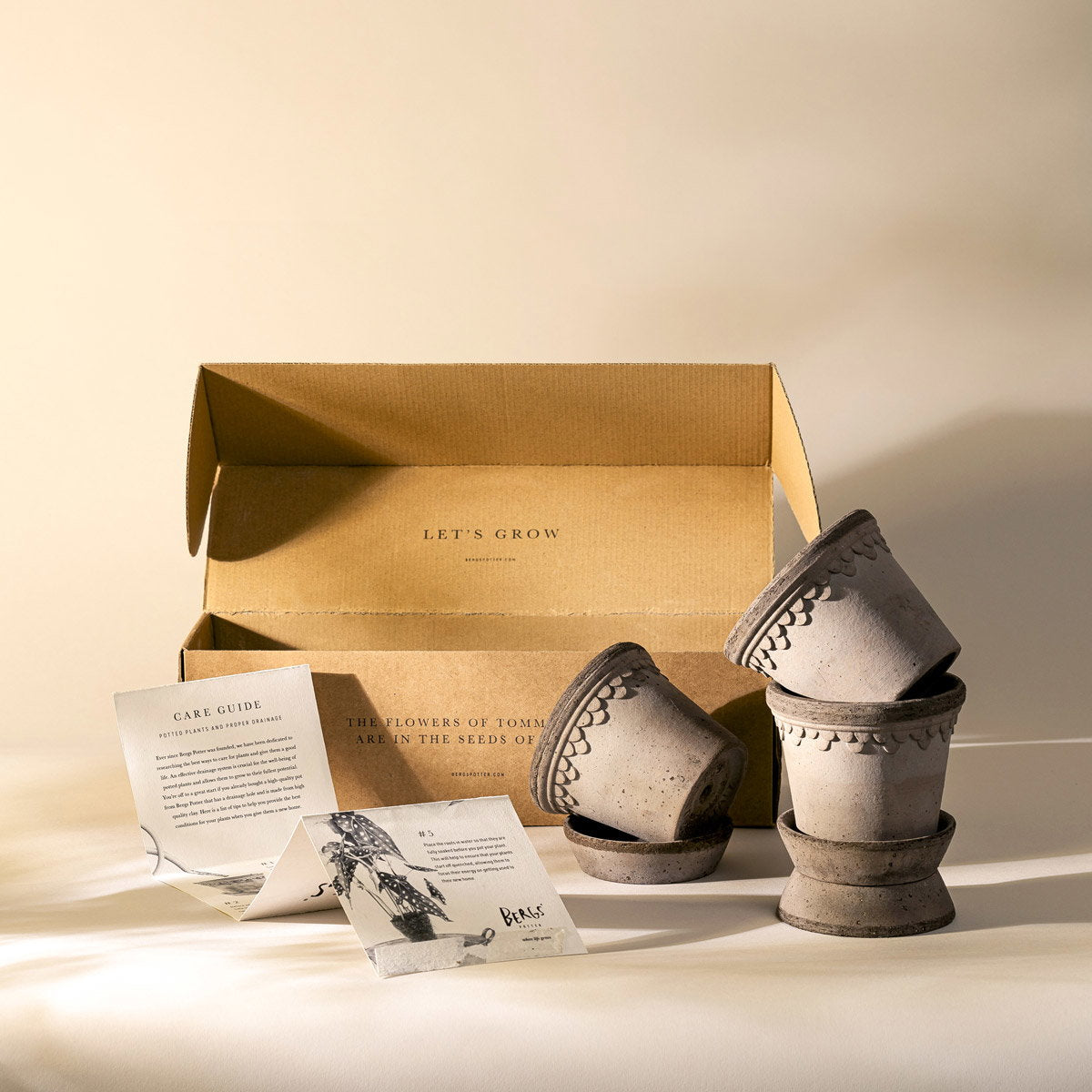 Københavner Pot 3-Pack RAW Grey