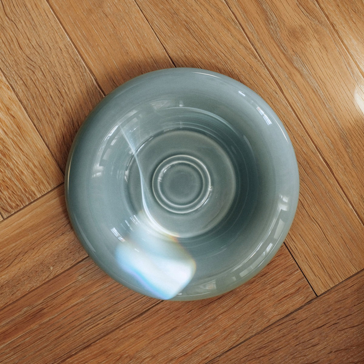 Lily Saucer Misty Blue