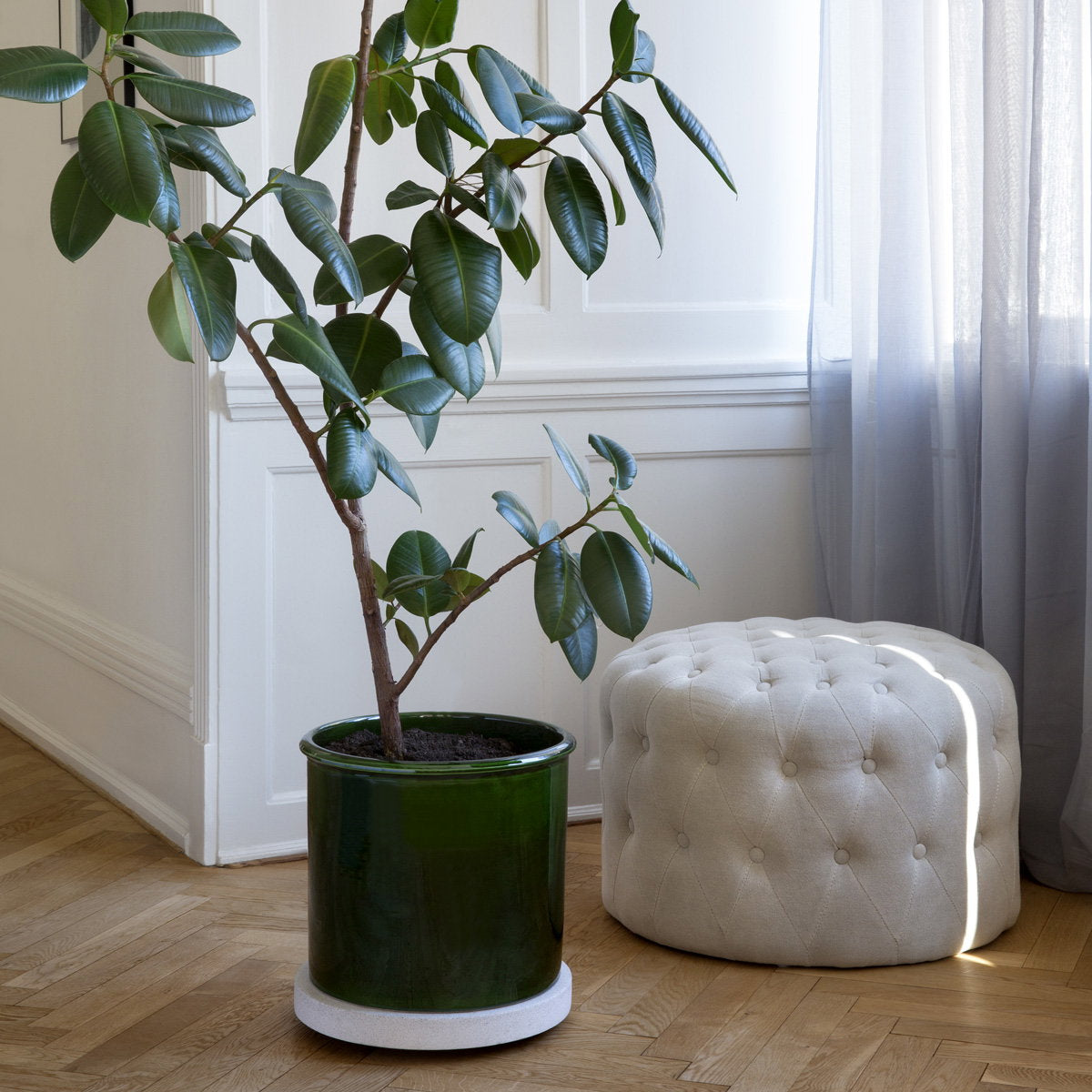 Modena Cachepot Emerald Green