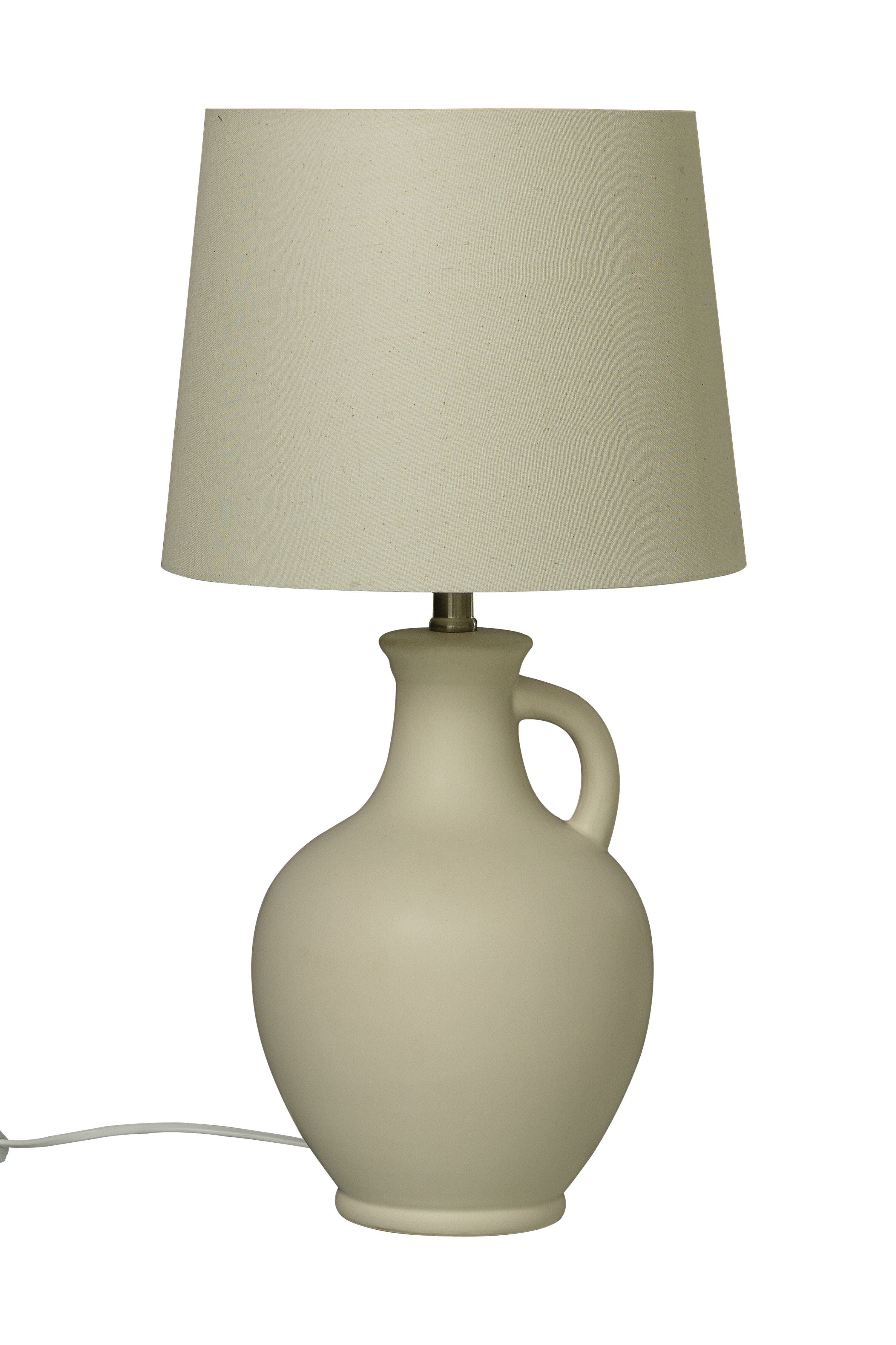 Aneta Home ATHENA bordslampa, naturvit