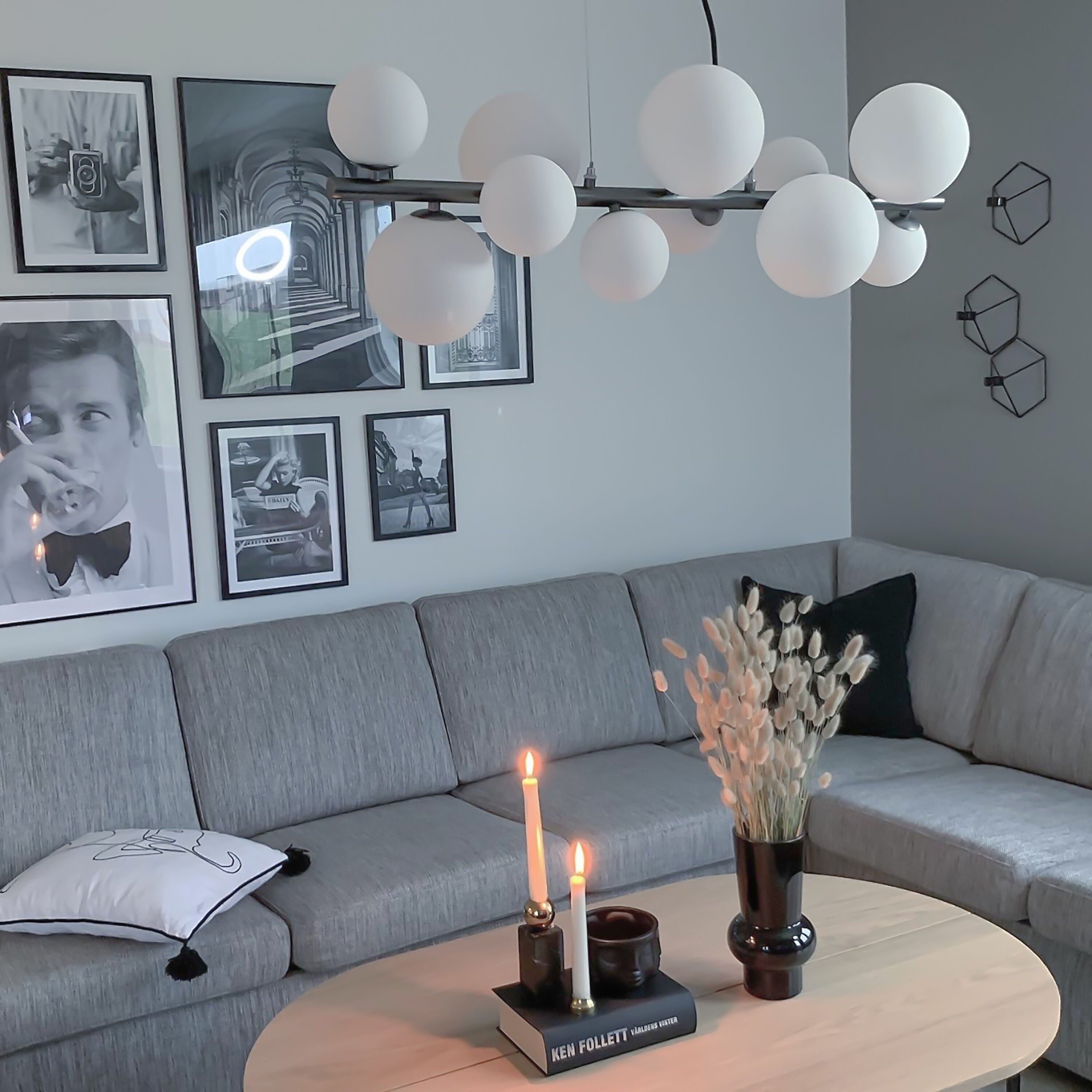 Aneta Home MOLEKYL taklampa L85